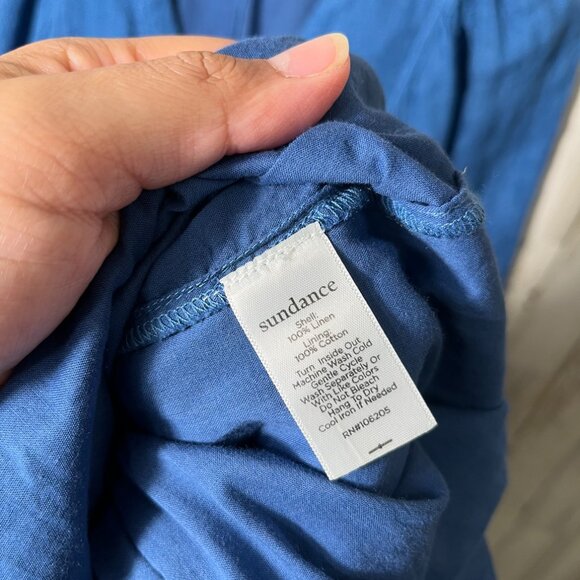 Sundance La Belle‎ Lune Blue Mini Dress Boho Vacation Beach Womens XS - Picture 6 of 7